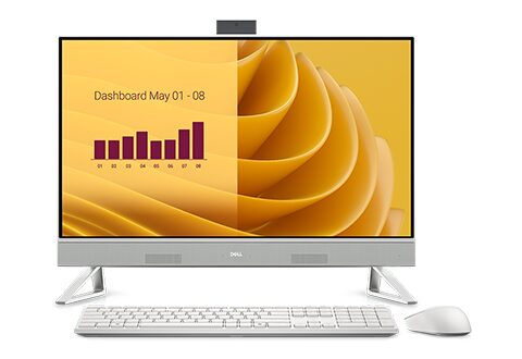 All in one Dell 7VFRN EC27250 Pearl white