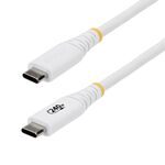 Startech.Com - Cavo USB C Startech.Com S2CEPR3MW USB CABLE 240W Power Delivery White