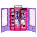 Mattel - Playset bambola Mattel HJL65 BARBIE Armadio Moda Fashion playset con g
