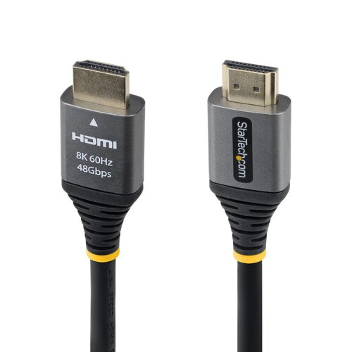 Cavo HDMI Startech.Com HDMM21V1F 2.1 8K Black