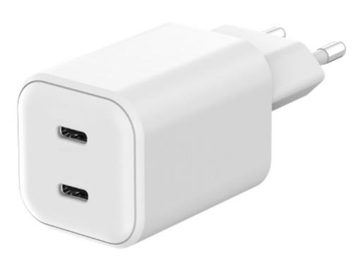Caricabatterie Tucano MA GAN652 EU 65W Dual Port GaN White