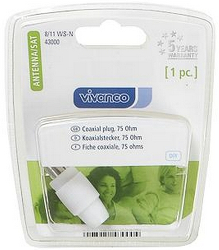 CONN.VIV.COAX.M BIA43000