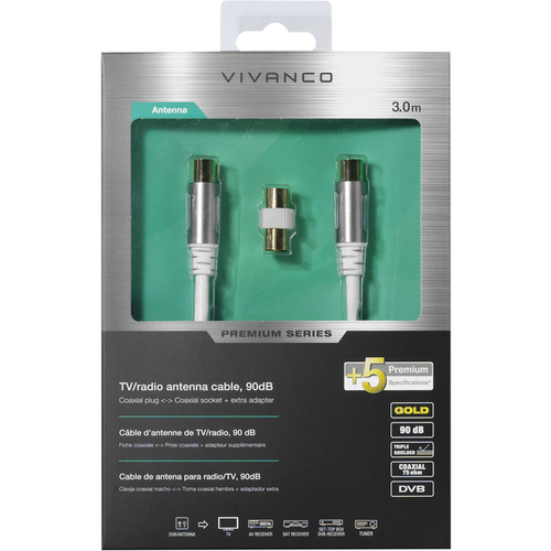 CAVO PREMIUM ANT.90DB 3M