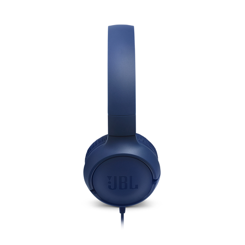CUFFIE+MIC JBL T500 BLU