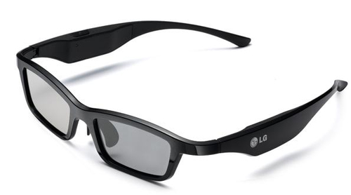 LG AG-S360 occhiale 3D stereoscopico Nero 1 pz