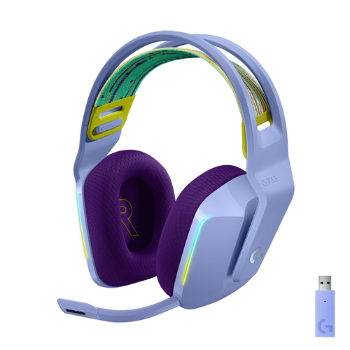 LOGITECH G733 LIGHT.LILLA