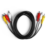 EKON - CAVO VID.3RCAM->3RCAM 3M.