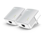 TP-LINK - TP-Link TL-PA4010KIT, 600 Mbit/s, IEEE 802.3, IEEE 802.3u, Fast Ethernet, 10,100 Mbit/s, 10BASE-T, 100BASE-TX, HomePlug AV