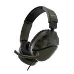 Turtle Beach - Turtle Beach Cuffie da gioco Recon 70 Camo, Cablato, Giocare, 20 - 20000 Hz, 485,3 g, Auricolare, Nero, Verde