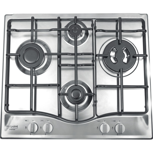 Hotpoint PCN 642 T/IX/HAR Acciaio inossidabile Da incasso 60 cm Gas 4 Fornello(i)