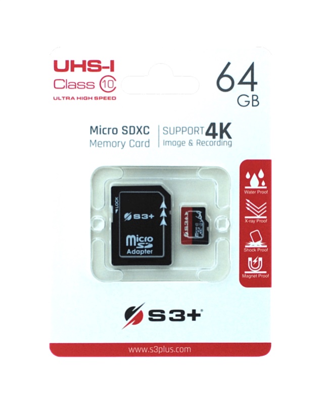 S3+ 64GB ULTRA HIGH UHS1