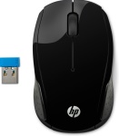 HP - HP Mouse wireless 200, Ambidestro, Ottico, RF Wireless, 1000 DPI, Nero