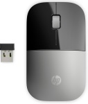 HP - HP Z3700 Silver Wireless Mouse, Ambidestro, Ottico, RF Wireless, 1200 DPI, Argento
