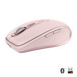 LOGITECH - Logitech MX Anywhere 3, Mano destra, Laser, RF senza fili + Bluetooth, 4000 DPI, Rosa