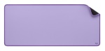 LOGITECH - Logitech Desk Mat Studio Series, Lavanda, Monocromatico, Nylon, Poliestere, Barra appoggiaferro antiscivolo