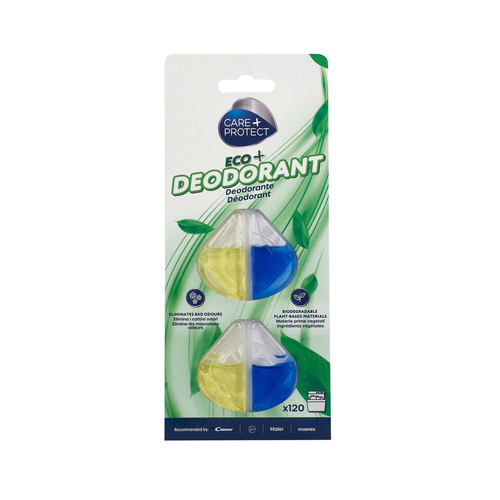 Care + Protect CPP60DWE 2 pz Deodorante per lavastoviglie Capsula