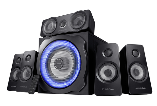 Trust GXT 658 Tytan 5.1 set di altoparlanti 90 W Universale Nero 5.1 canali