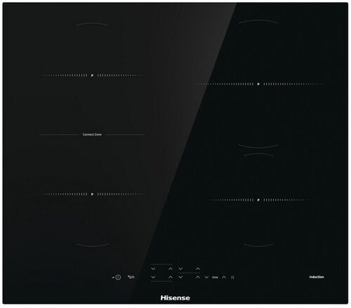 Hisense I6433CB7 piano cottura Nero Da incasso 59.5 cm Piano cottura a induzione 4 Fornello(i)
