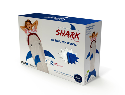 COPERTA SHARK KIDS BLANKE