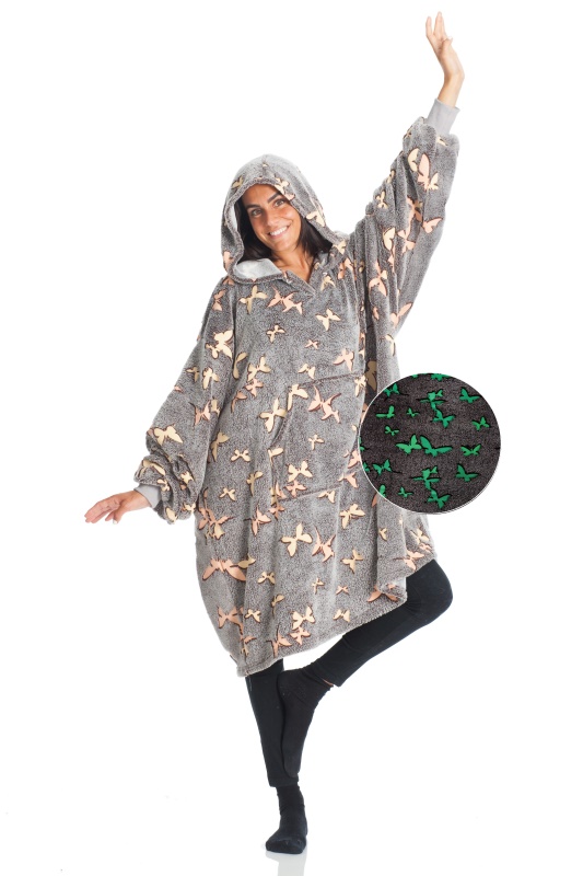COPERTA GLOW BUTTERFLIES