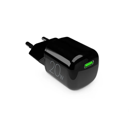 CARICA.PARETE USBC 20W BK