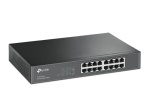 TP-LINK - TP-Link TL-SG1016D, Non gestito, Gigabit Ethernet (10/100/1000), Full duplex, Montaggio rack