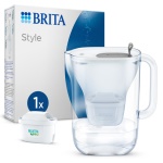 BRITA - Brita 1051449, Caraffa filtrante, 2,4 L, Trasparente, Bianco