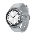 SAMSUNG - Samsung Galaxy Watch6 Classic Smartwatch Fitness Tracker Ghiera Interattiva in Acciao Inox 47mm Silver, 3,81 cm (1.5