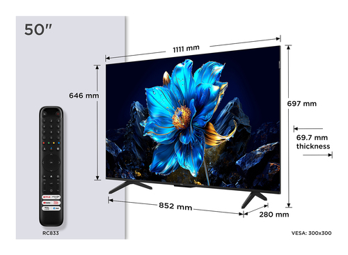 4KQLEDGOOGLETV TCL 50P79K