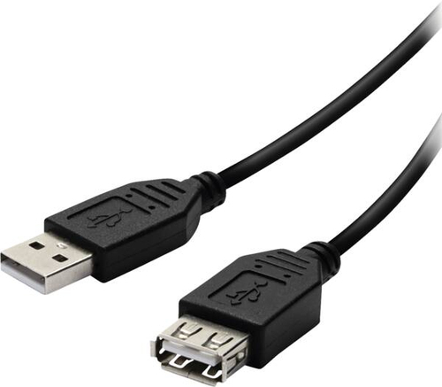 CAVO USB-A/USB-A M-F 3M