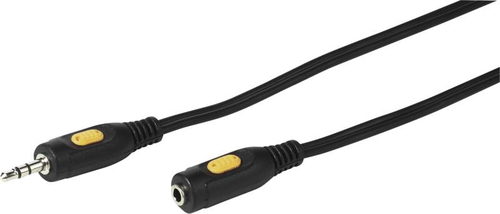 CAVO JACK 3,5 M-F 2,5 BK