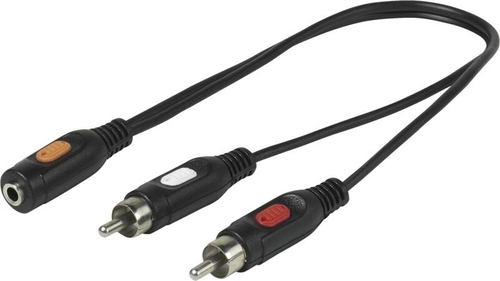 ADAT.RCA-JACK3,5 F-M0,2BK