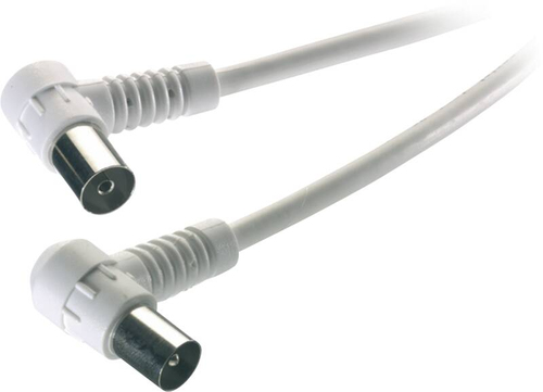 CAVO ANT.M-F 1,5 90DB WH