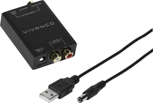 CONV.TOSLINK/RCA M-F BK