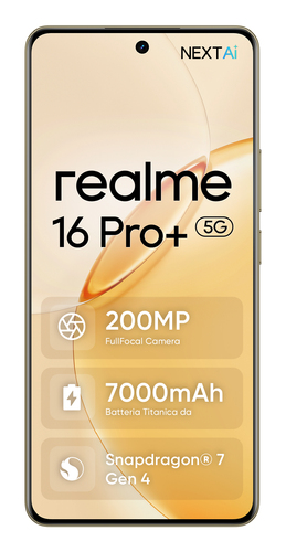 REALME 16 PRO+5G 512 GOLD