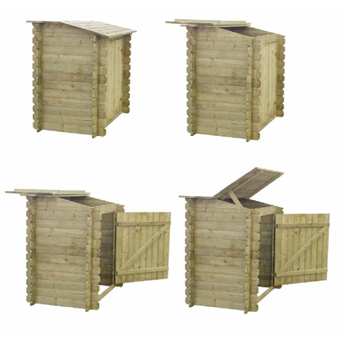 Esterni da Vivere Armadio Accessori Piscina, 1200 x 890 x 1130 mm, Accessori per piscina