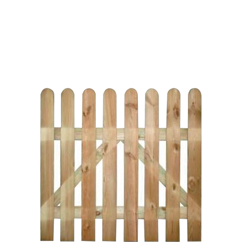 Esterni da Vivere Cancellino tavoletta, 100 x 100 cm, Recinzione da giardino