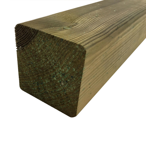 Esterni da Vivere Profilo Impregnato In Autoclave, 9x9x400cm, tavola di legno