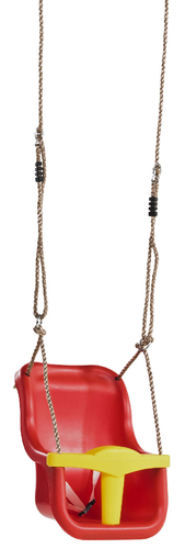 Esterni da Vivere polipropilene, rosso, 52x36x29cm, Attrezzature per altalena per parco giochi