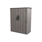 LIFETIME - Esterni da Vivere Armadio Milano, Libera installazione, Marrone, 1360 mm, 700 mm, 1720 mm, 1830 mm