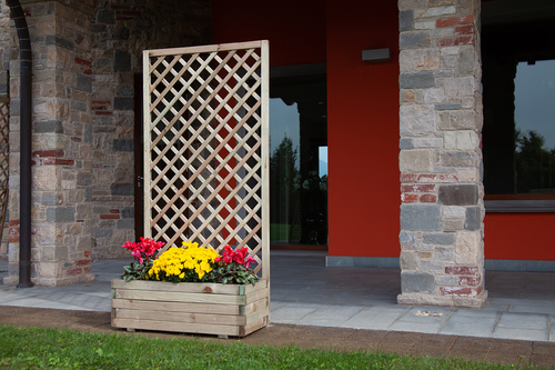 Esterni da Vivere Composizione Orchidea 90cm, pergolato, graticcio da giardino