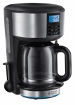 Russell Hobbs - Russell Hobbs BUCKINGHAM, Macchina da caffè con filtro, 1,25 L, Caffè macinato, Nero