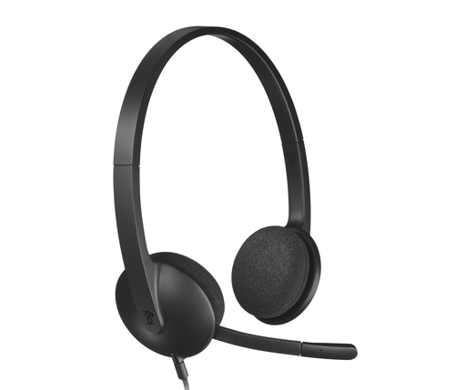 Logitech 981-000475 HEADSET H340 USB-A CAVO 1.8M