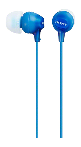 SONY MPE MDREX15APL AURICOLARE IN EAR CON MIC AZZURRO