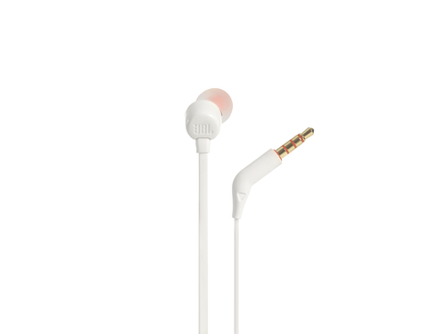 JBL T110WHT    AURICOLARE CON MIC WHITE