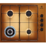 Electrolux EGS6414T piano cottura Ottone Da incasso Gas 4 Fornello(i)