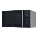 Whirlpool MCP 345 SL Superficie piana Microonde combinato 25 L 800 W Nero, Argento