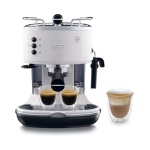 DELONGHI - DeLonghi ECO 311.W, Macchina per espresso, 1,4 L, Caffè macinato, 1100 W, Nero, Acciaio inossidabile, Bianco
