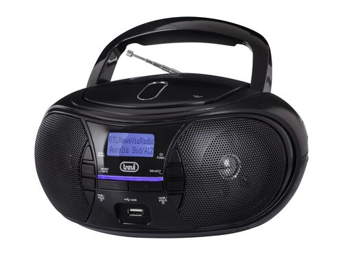 TREVI CMP581BLAC RADIOREGISTRATORE DAB C/CD USB BT MP3 BLACK