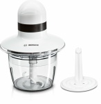 BOSCH - Bosch MMR08A1, 0,8 L, Antracite, Bianco, Plastica, Acciaio inossidabile, 400 W, 195 mm